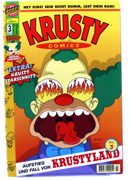 Krusty Comics (Simpsons) Nr. 3: Aufstieg und Fall von Krustyland Teil 3 von 3